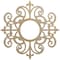 Ekena Millwork Dijon Wood Fretwork Pierced Ceiling Medallion, Birch, 22"OD x 7 1/8"ID x 1/4"T CMWP22X22X0250DIBI - alternate 1
